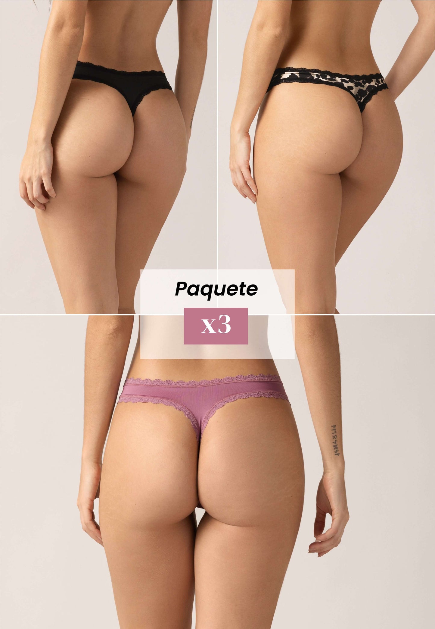 Trío de Brasileras Esmeralda