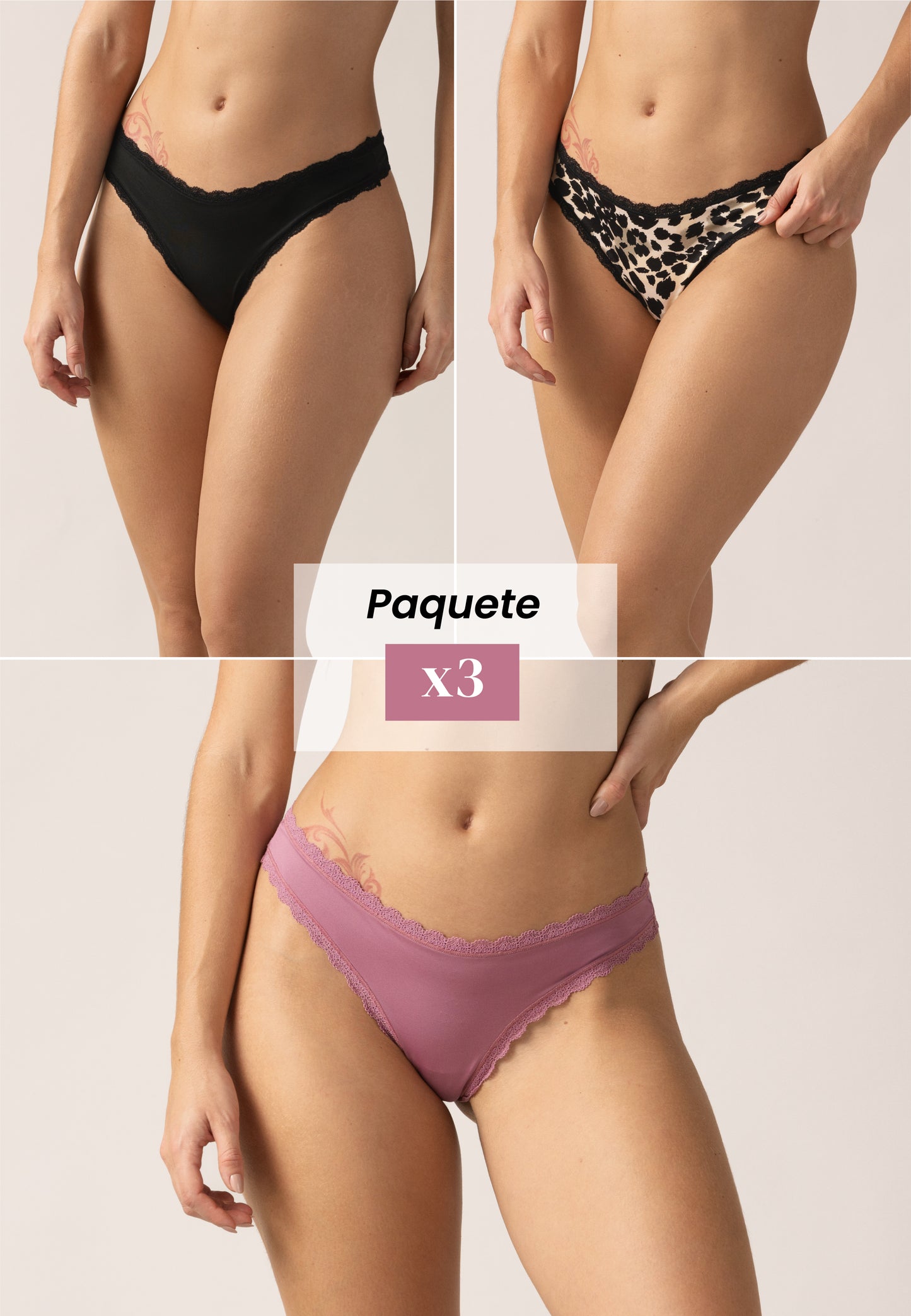 Trío de Brasileras Esmeralda