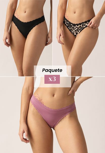 Trío de Brasileras Esmeralda