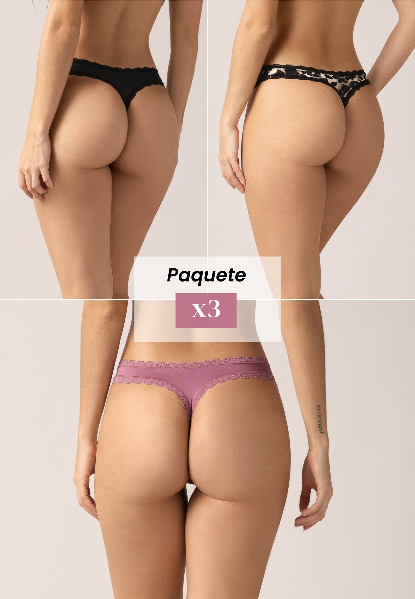 Trío de Brasileras Esmeralda