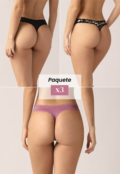 Trío de Brasileras Esmeralda