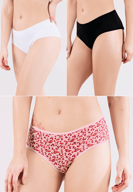 Trío de panties Alda